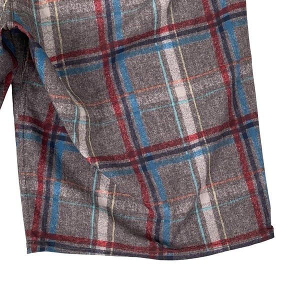 Travis Mathews Shorts Mens 34 x 10.5" Plaid Hybrid Golf Performance Stretch - Picture 10 of 13